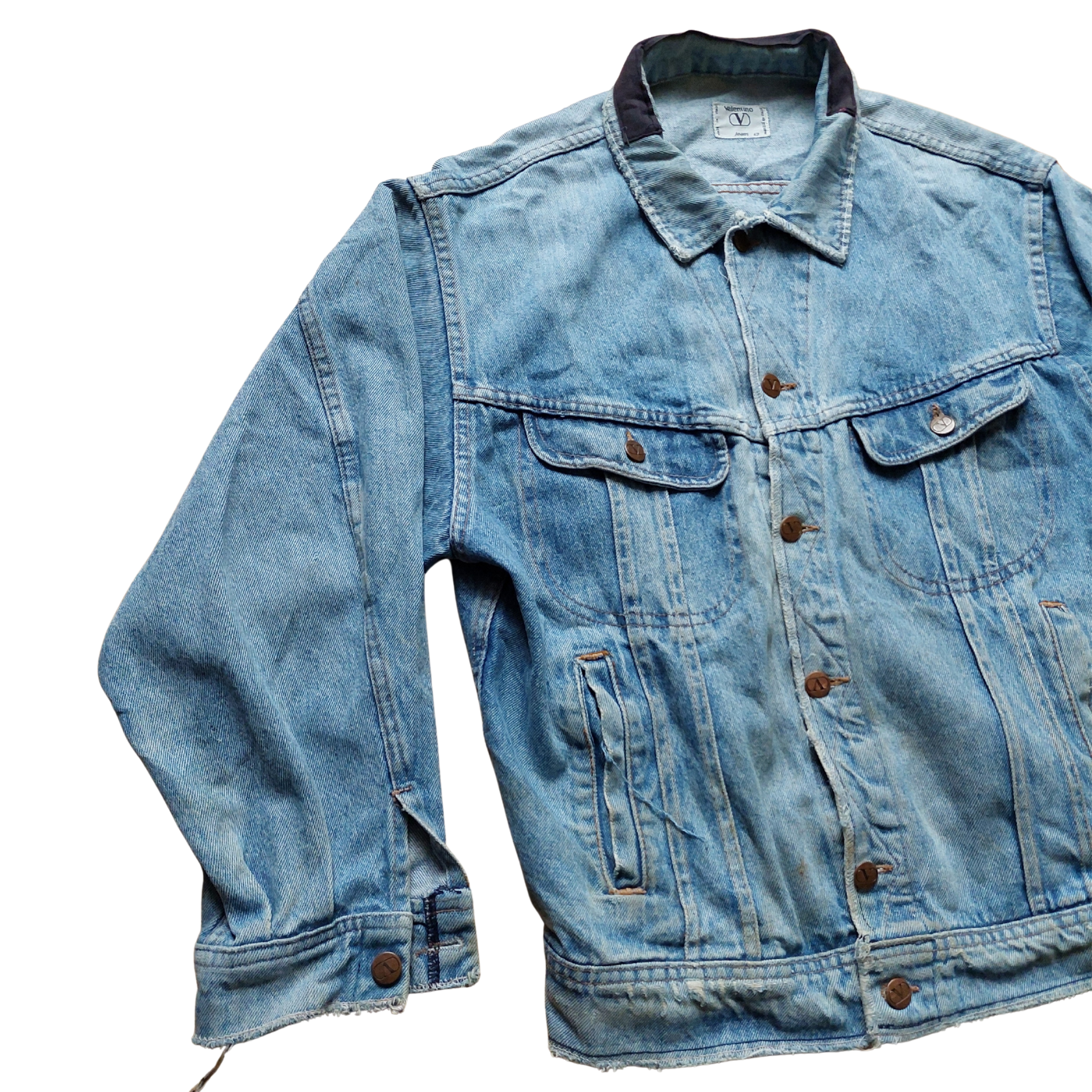 Valentino Denim Jacket – Light Blue