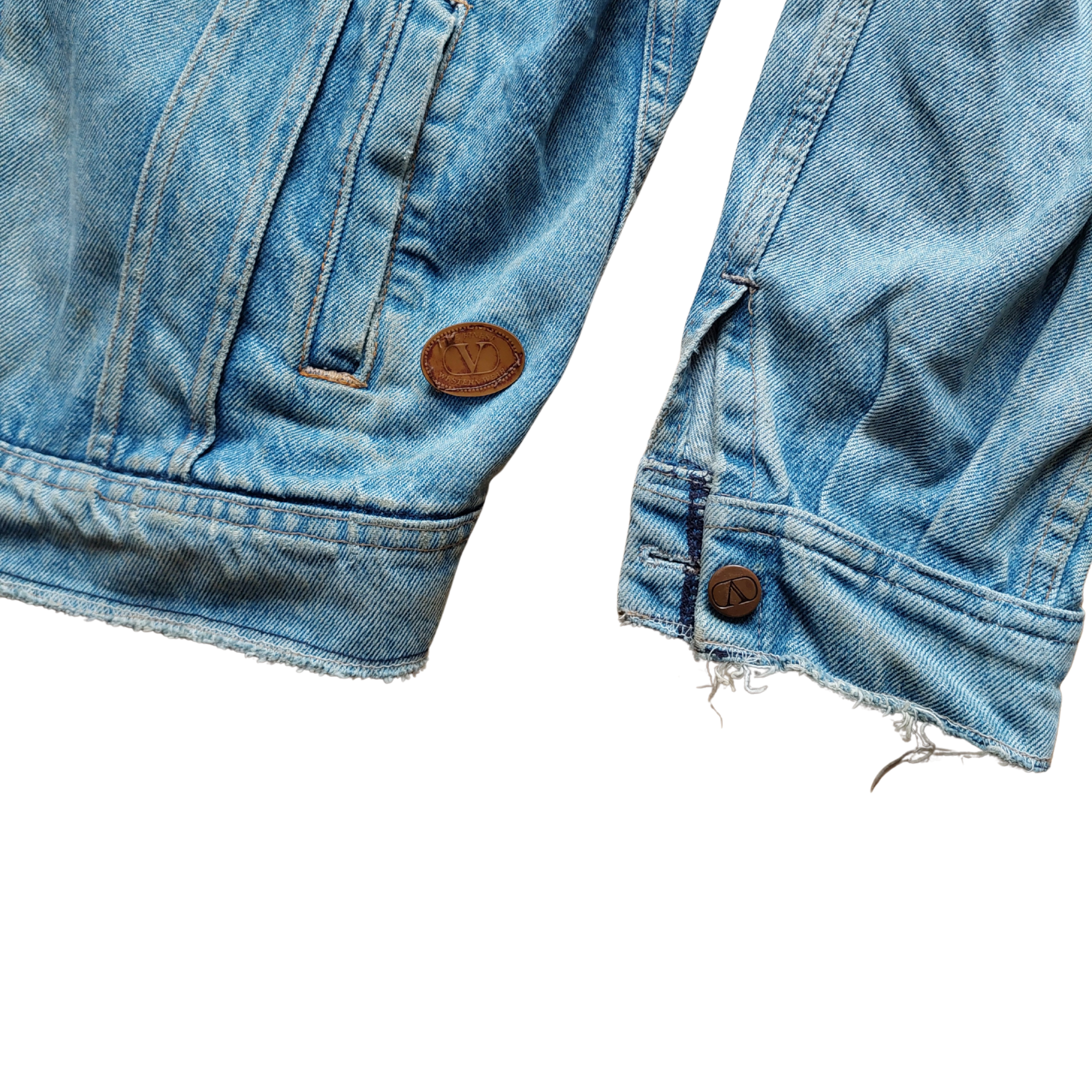 Valentino Denim Jacket – Light Blue