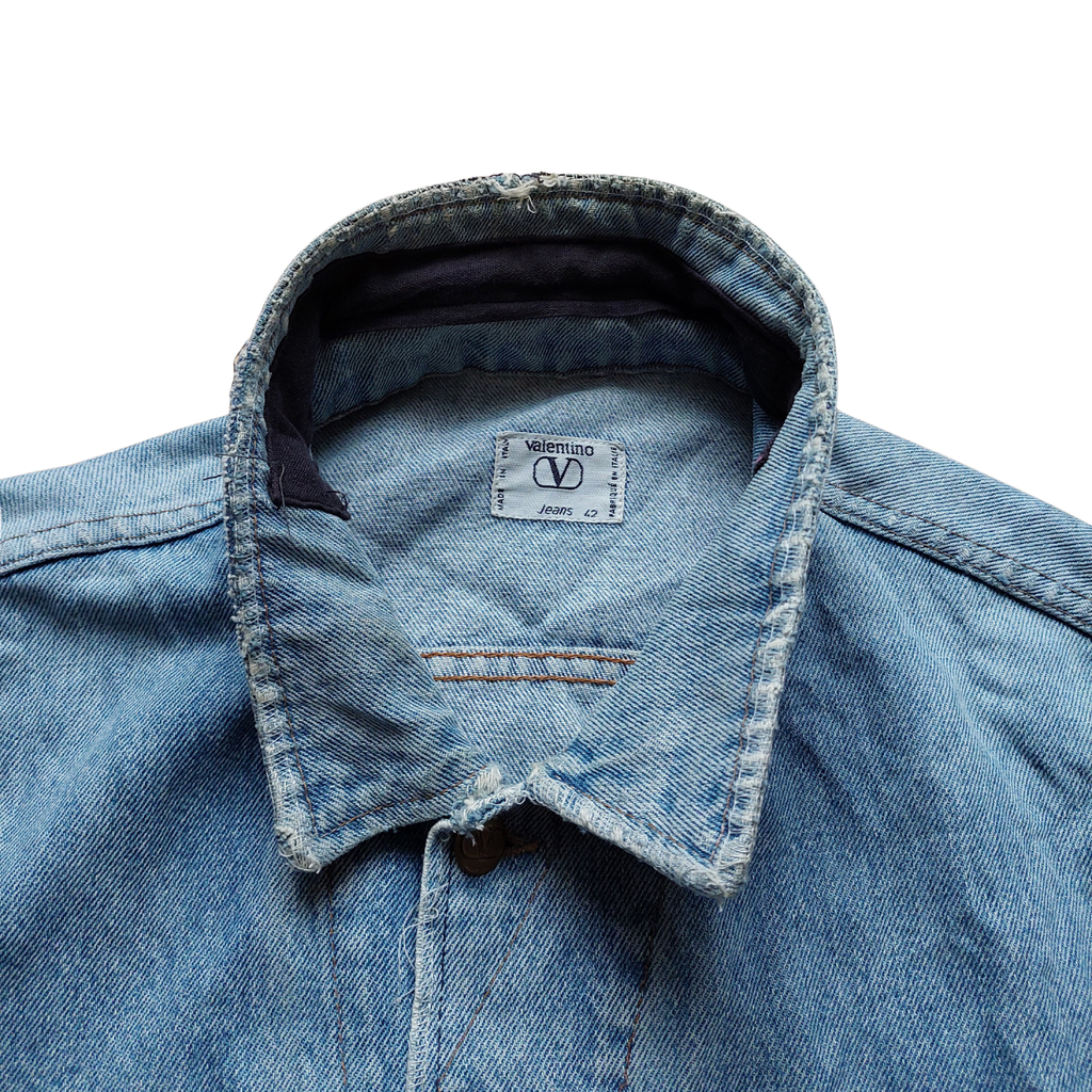 Valentino Denim Jacket – Light Blue