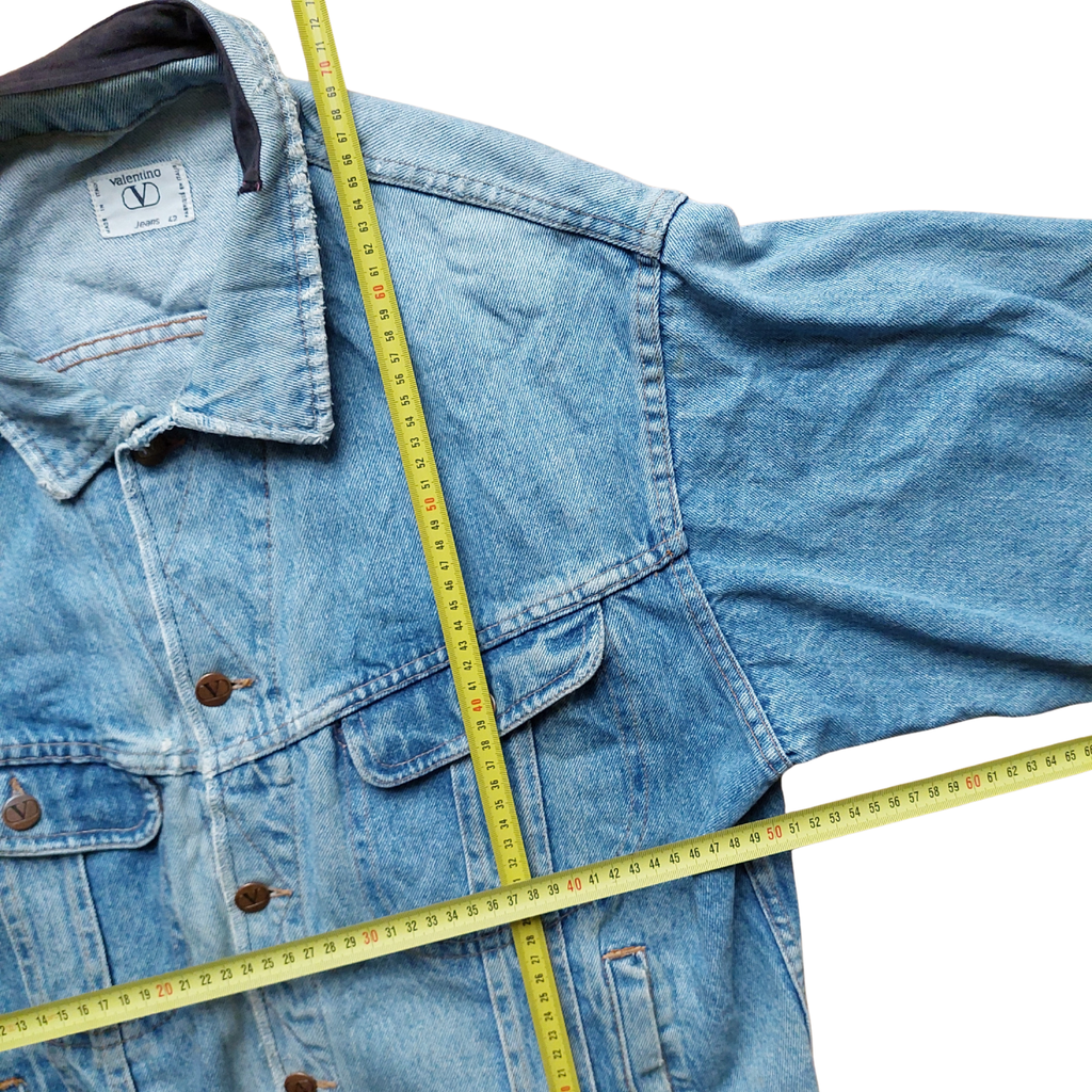 Valentino Denim Jacket – Light Blue