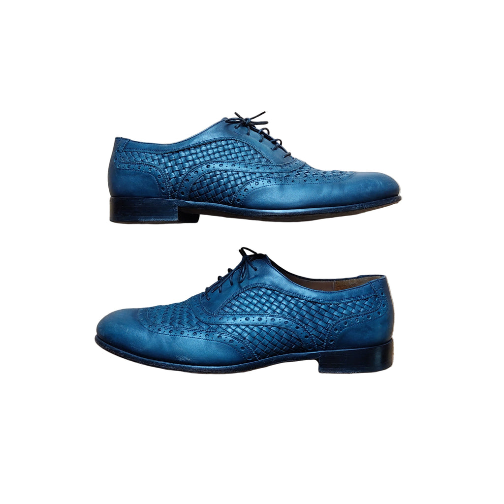 Salvatore Ferragamo Shoes – Dark Green/Blue