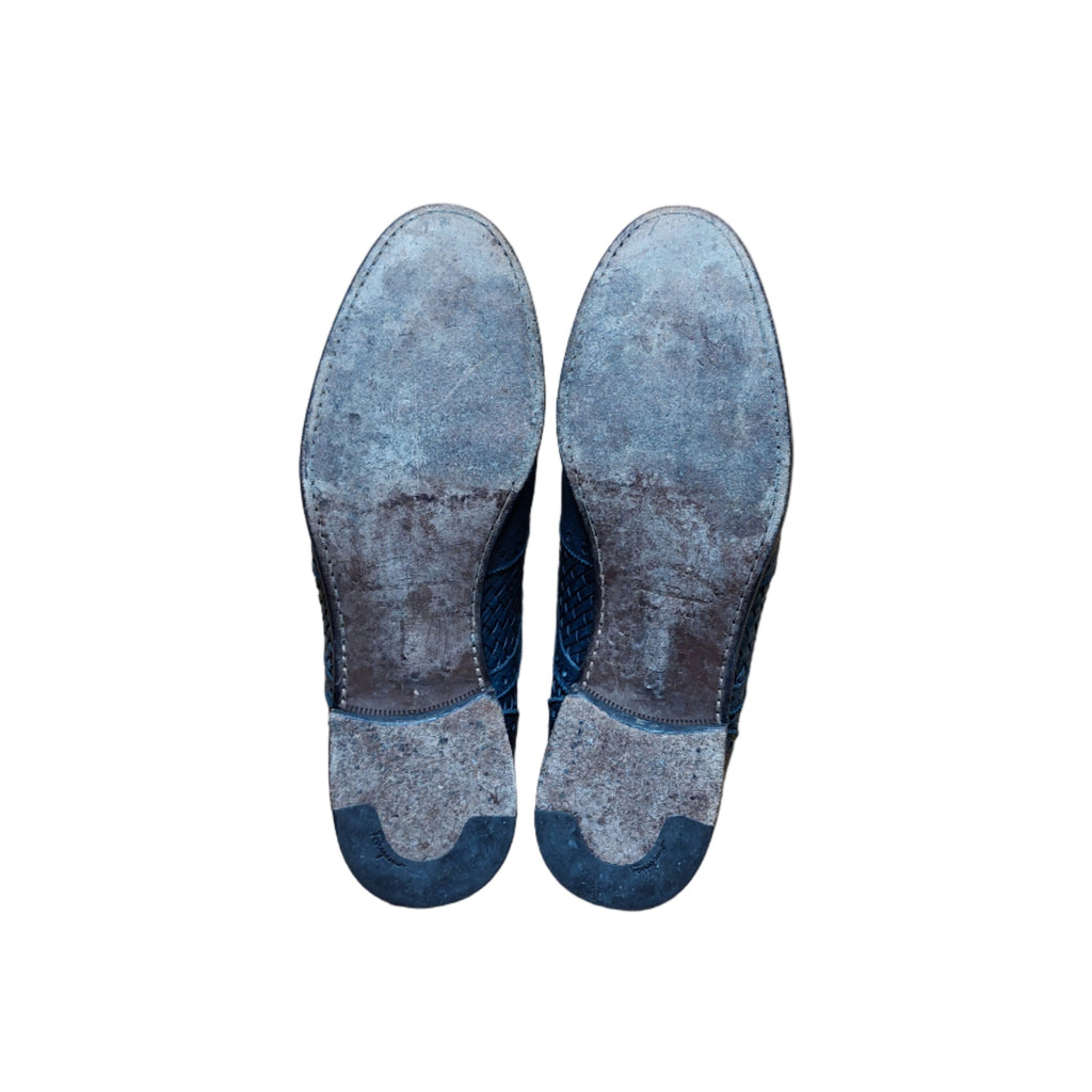 Salvatore Ferragamo Shoes – Dark Green/Blue