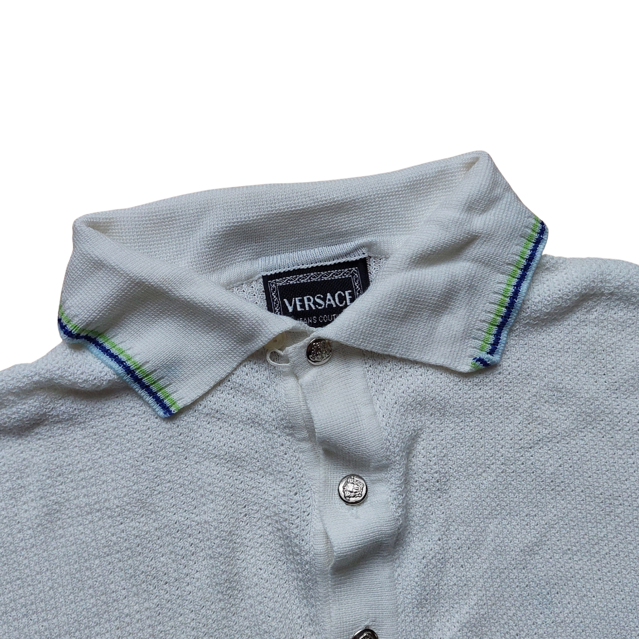 Versace Shirt – White Collared