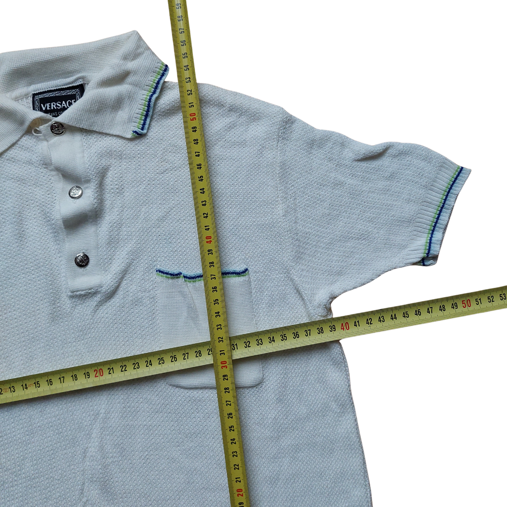 Versace Shirt – White Collared