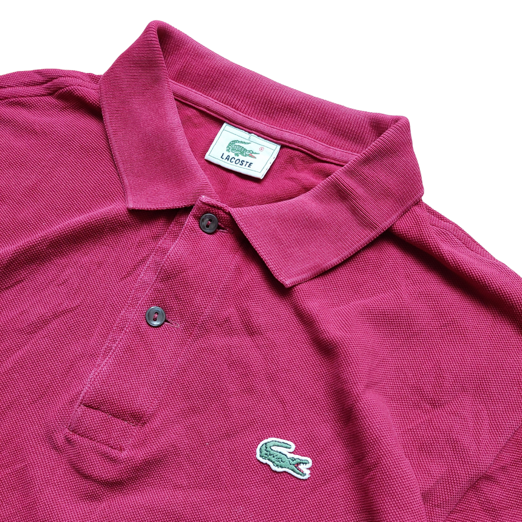 Lacoste Polo – Long Sleeve Pink