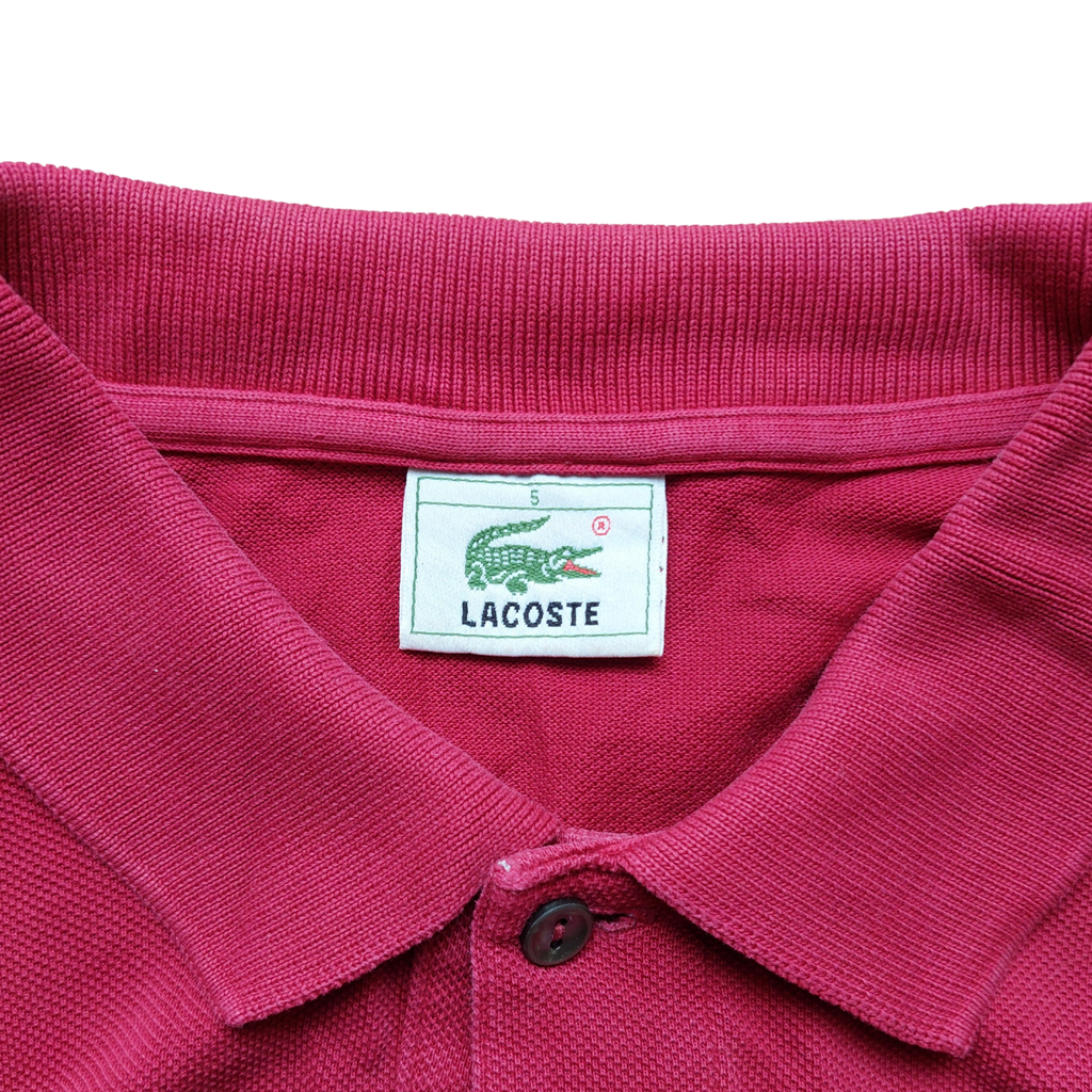 Lacoste Polo – Long Sleeve Pink