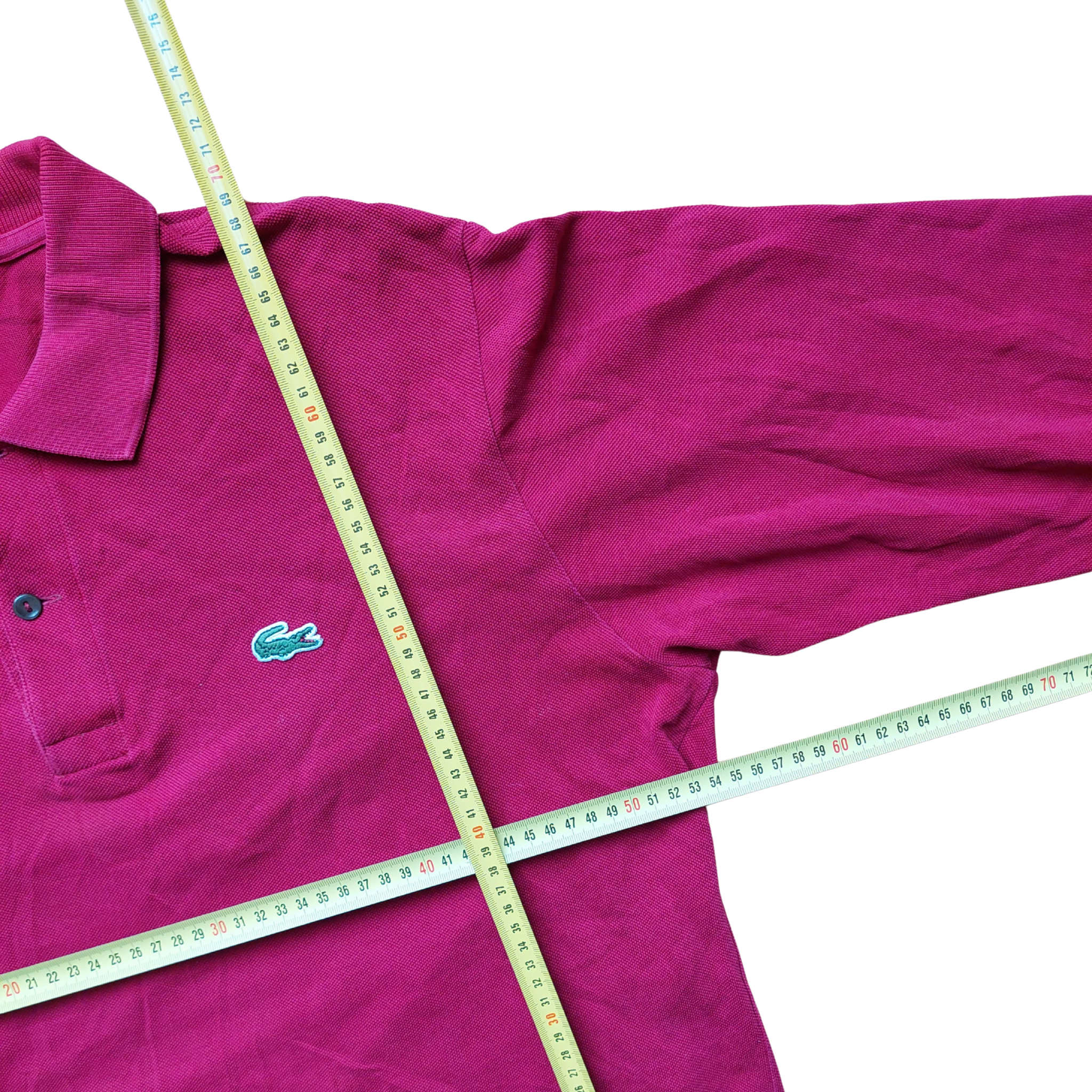 Lacoste Polo – Long Sleeve Pink