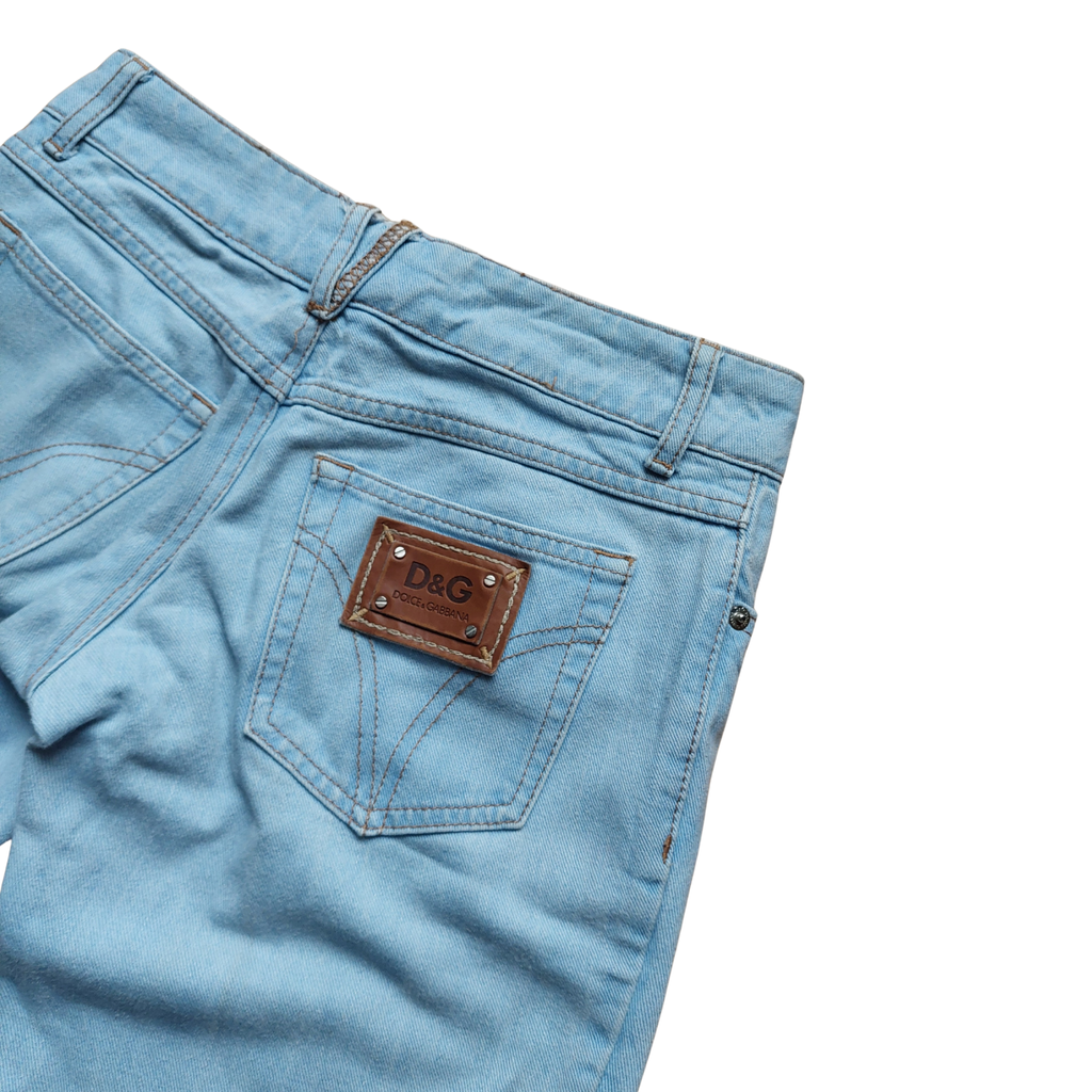 Dolce & Gabbana Jeans – Light Blue Flared Fit (Women)