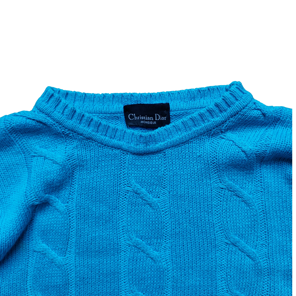 Christian Dior Pullover – Turquoise