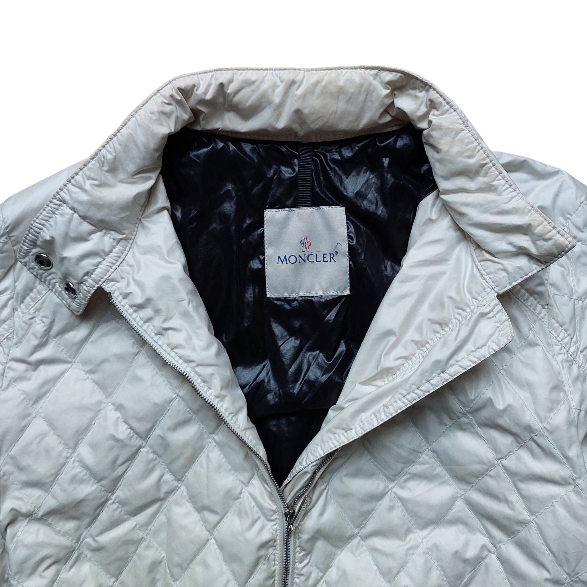 White Moncler Puffer jacket
