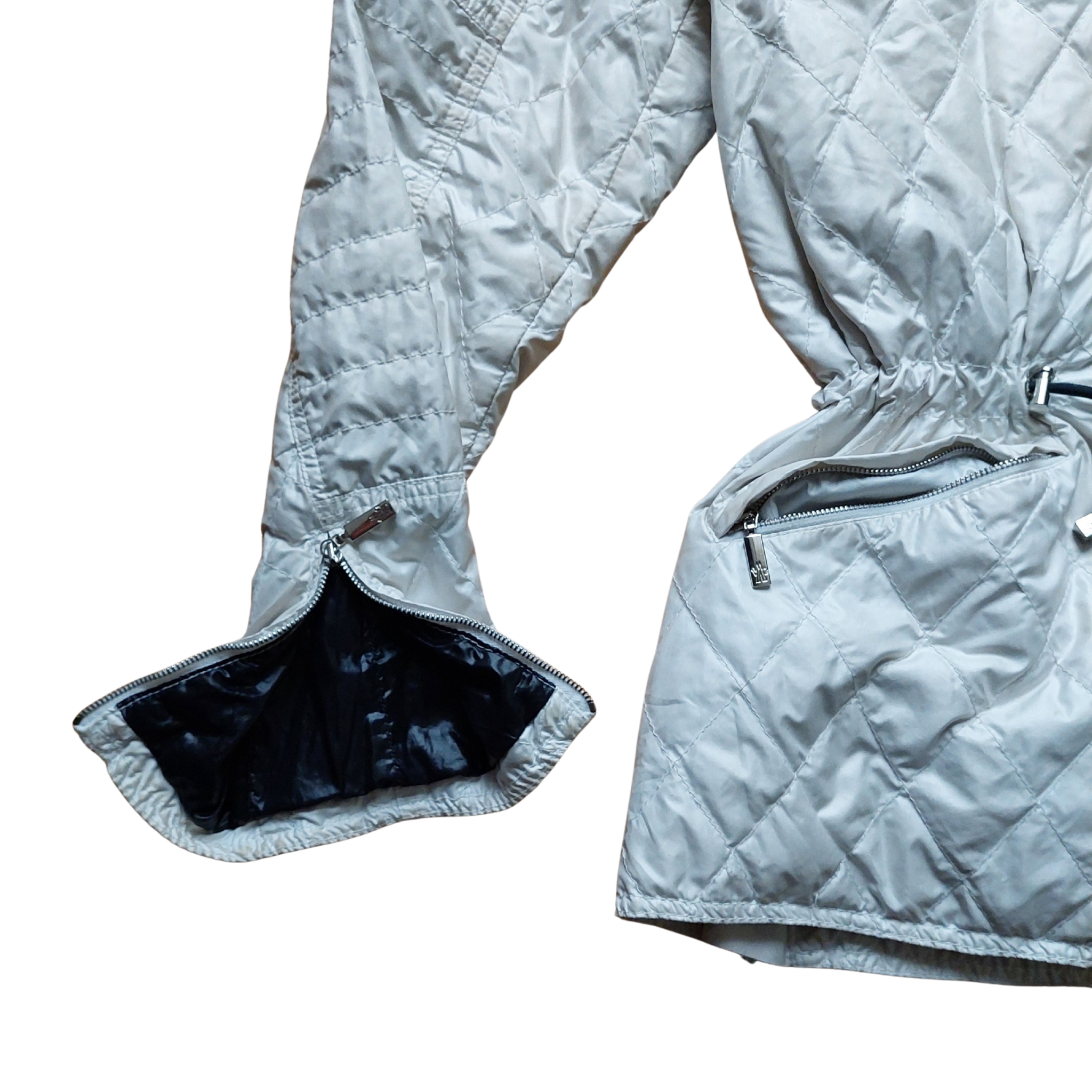 White Moncler Puffer jacket