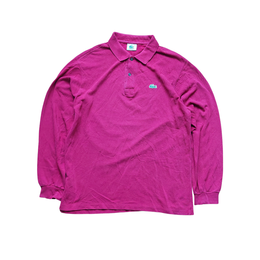 Lacoste Polo – Long Sleeve Pink
